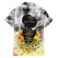 I Am Black Queen Hawaiian Shirt Flowers Retro Style - Wonder Print Shop