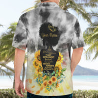 I Am Black Queen Hawaiian Shirt Flowers Retro Style - Wonder Print Shop