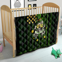 St Patrick's Day Skull Quilt American Flag Shamrock - Wonder Print Shop