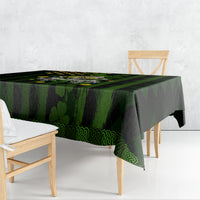 St Patrick's Day Skull Tablecloth American Flag Shamrock - Wonder Print Shop