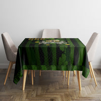 St Patrick's Day Skull Tablecloth American Flag Shamrock - Wonder Print Shop