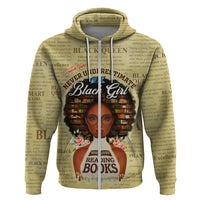Personalized Black Girl African Hoodie Never Underestimate A Book Lover - Wonder Print Shop