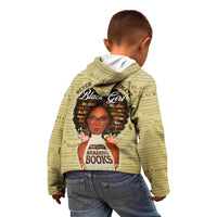 Personalized Black Girl African Kid Hoodie Never Underestimate A Book Lover - Wonder Print Shop