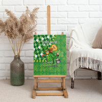 Personalized Happy St Patrick's Day Canvas Wall Art Irish Leprechaun - Wonder Print Shop