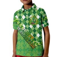 Personalized Happy St Patrick's Day Kid Polo Shirt Irish Leprechaun - Wonder Print Shop