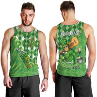 Personalized Happy St Patrick's Day Men Tank Top Irish Leprechaun - Wonder Print Shop