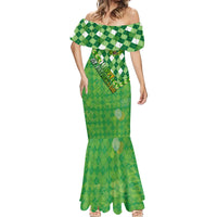 Personalized Happy St Patrick's Day Mermaid Dress Irish Leprechaun - Wonder Print Shop