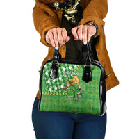 Personalized Happy St Patrick's Day Shoulder Handbag Irish Leprechaun