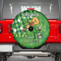 Personalized Happy St Patrick's Day Spare Tire Cover Irish Leprechaun - Wonder Print Shop
