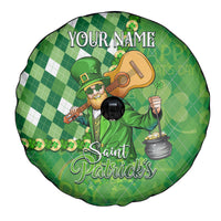 Personalized Happy St Patrick's Day Spare Tire Cover Irish Leprechaun - Wonder Print Shop