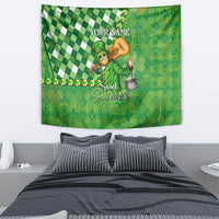 Personalized Happy St Patrick's Day Tapestry Irish Leprechaun - Wonder Print Shop