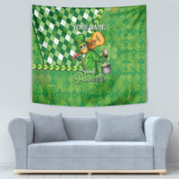 Personalized Happy St Patrick's Day Tapestry Irish Leprechaun - Wonder Print Shop