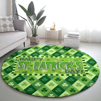 Irish St Patrick's Day Round Carpet Simple Style