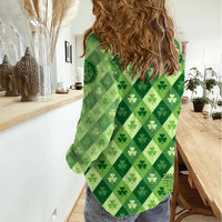 Irish St Patrick's Day Women Casual Shirt Simple Style - Wonder Print Shop