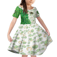 Happy St Patrick's Day Family Matching Mermaid Dress and Hawaiian Shirt Eat Drink and Be Irish - Wonder Print Shop