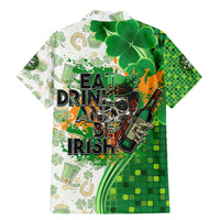 Happy St Patrick's Day Family Matching Mermaid Dress and Hawaiian Shirt Eat Drink and Be Irish - Wonder Print Shop