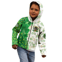 Happy St Patrick's Day Kid Hoodie Eat Drink and Be Irish - Wonder Print Shop