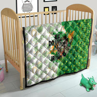 Happy St Patrick's Day Quilt Eat Drink and Be Irish - Wonder Print Shop