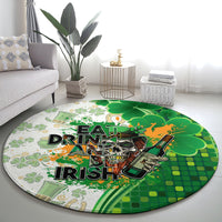 Happy St Patrick's Day Round Carpet Eat Drink and Be Irish
