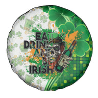 Happy St Patrick's Day Spare Tire Cover Eat Drink and Be Irish - Wonder Print Shop