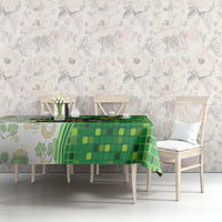 Happy St Patrick's Day Tablecloth Eat Drink and Be Irish - Wonder Print Shop