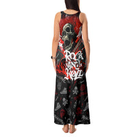 Rock And Roll Skull Forever Tank Maxi Dress - Wonder Print Shop