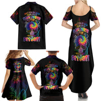 Next Time My Name Comes Out Of Your Mouth Family Matching Summer Maxi Dress and Hawaiian Shirt - Wonder Print Shop