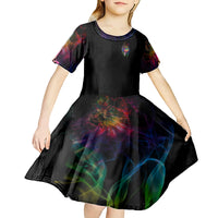 Next Time My Name Comes Out Of Your Mouth Kid Short Sleeve Dress - Wonder Print Shop