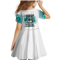 Im Not Always A Bitch Just Kidding Go Fuck Yourself Family Matching Mermaid Dress and Hawaiian Shirt - Wonder Print Shop