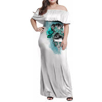 Im Not Always A Bitch Just Kidding Go Fuck Yourself Family Matching Off Shoulder Maxi Dress and Hawaiian Shirt - Wonder Print Shop