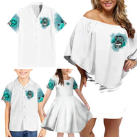 Im Not Always A Bitch Just Kidding Go Fuck Yourself Family Matching Off Shoulder Short Dress and Hawaiian Shirt - Wonder Print Shop