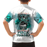 Im Not Always A Bitch Just Kidding Go Fuck Yourself Kid Hawaiian Shirt - Wonder Print Shop
