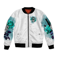 Im Not Always A Bitch Just Kidding Go Fuck Yourself Sleeve Zip Bomber Jacket - Wonder Print Shop