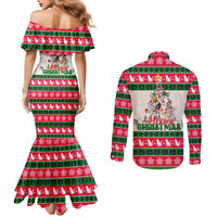 merry-christmas-cat-couples-matching-mermaid-dress-and-long-sleeve-button-shirt-meowy-catmas-xmas-tree