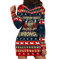 Merry Wet Nosemas Hoodie Dress Christmas Husky - Wonder Print Shop
