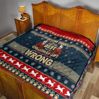 Merry Wet Nosemas Quilt Christmas Husky - Wonder Print Shop