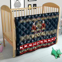 Merry Wet Nosemas Quilt Christmas Husky - Wonder Print Shop