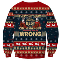 Merry Wet Nosemas Sweatshirt Christmas Husky - Wonder Print Shop