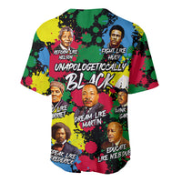 Unapologetically Black Baseball Jersey Civil Rights Leaders - Wonder Print Shop