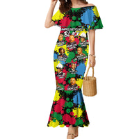 Unapologetically Black Family Matching Mermaid Dress and Hawaiian Shirt Civil Rights Leaders - Wonder Print Shop