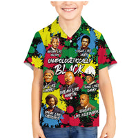 Unapologetically Black Family Matching Mermaid Dress and Hawaiian Shirt Civil Rights Leaders - Wonder Print Shop