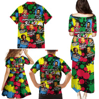 Unapologetically Black Family Matching Puletasi and Hawaiian Shirt Civil Rights Leaders - Wonder Print Shop
