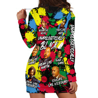 Unapologetically Black Hoodie Dress Civil Rights Leaders - Wonder Print Shop