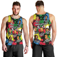 Unapologetically Black Men Tank Top Civil Rights Leaders - Wonder Print Shop