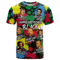 Unapologetically Black T Shirt Civil Rights Leaders - Wonder Print Shop