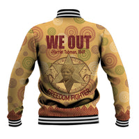 We Out 1849 African-American Baseball Jacket Harriet Tubman - Wonder Print Shop