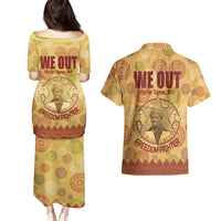 We Out 1849 African-American Couples Matching Puletasi and Hawaiian Shirt Harriet Tubman - Wonder Print Shop