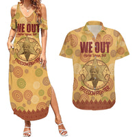 We Out 1849 African-American Couples Matching Summer Maxi Dress and Hawaiian Shirt Harriet Tubman - Wonder Print Shop