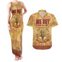We Out 1849 African-American Couples Matching Tank Maxi Dress and Hawaiian Shirt Harriet Tubman - Wonder Print Shop