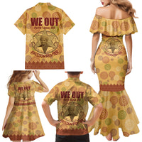 We Out 1849 African-American Family Matching Mermaid Dress and Hawaiian Shirt Harriet Tubman - Wonder Print Shop